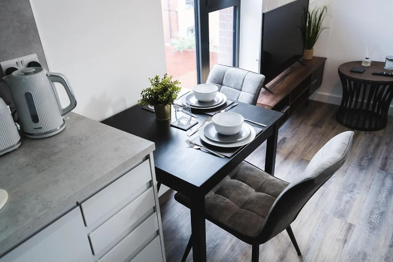 Appartement Central Studio - New - Free Wi-Fi - City Centre Sheffield Verenigd Koninkrijk